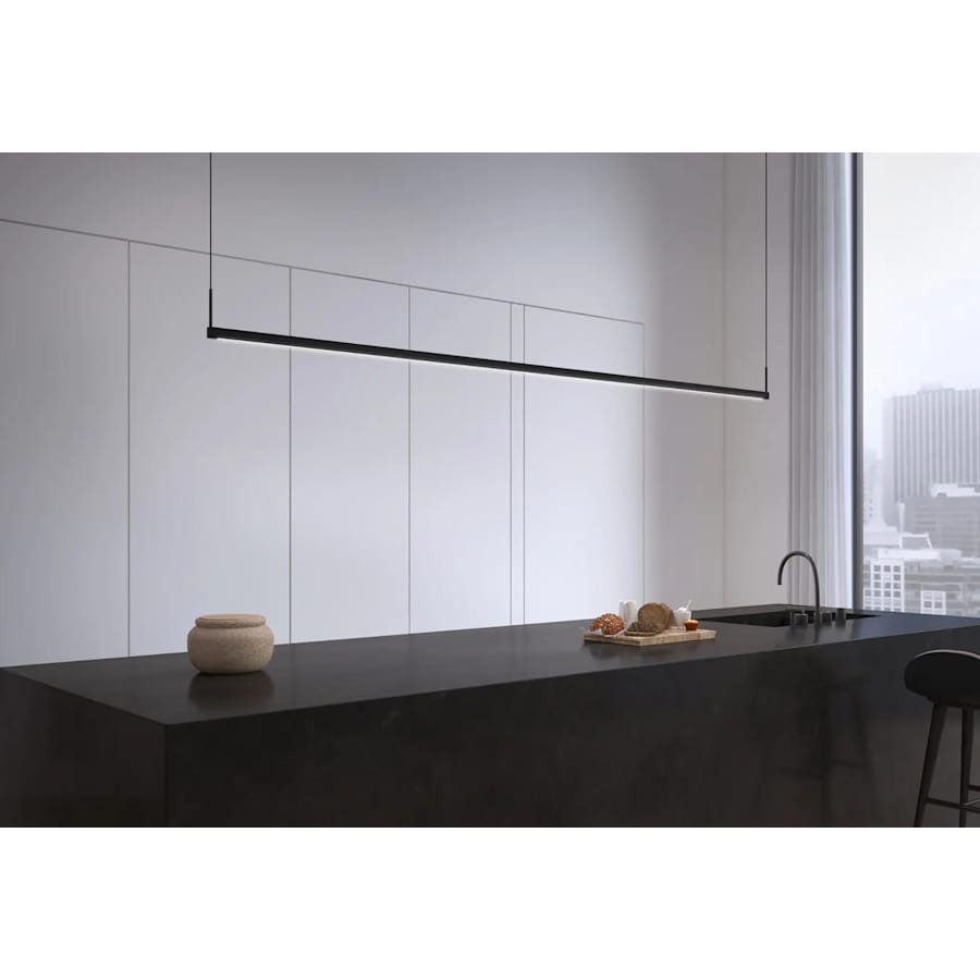 Sonneman Thin-Line 96" Wide Two Sided Integrated LED Suspension Linear Pendant - 3000K