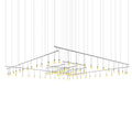 Sonneman Suspenders 220" Wide Suspension Pendant