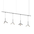 Sonneman Suspenders 4 Light 49" Wide LED Suspension Multi Light Pendant