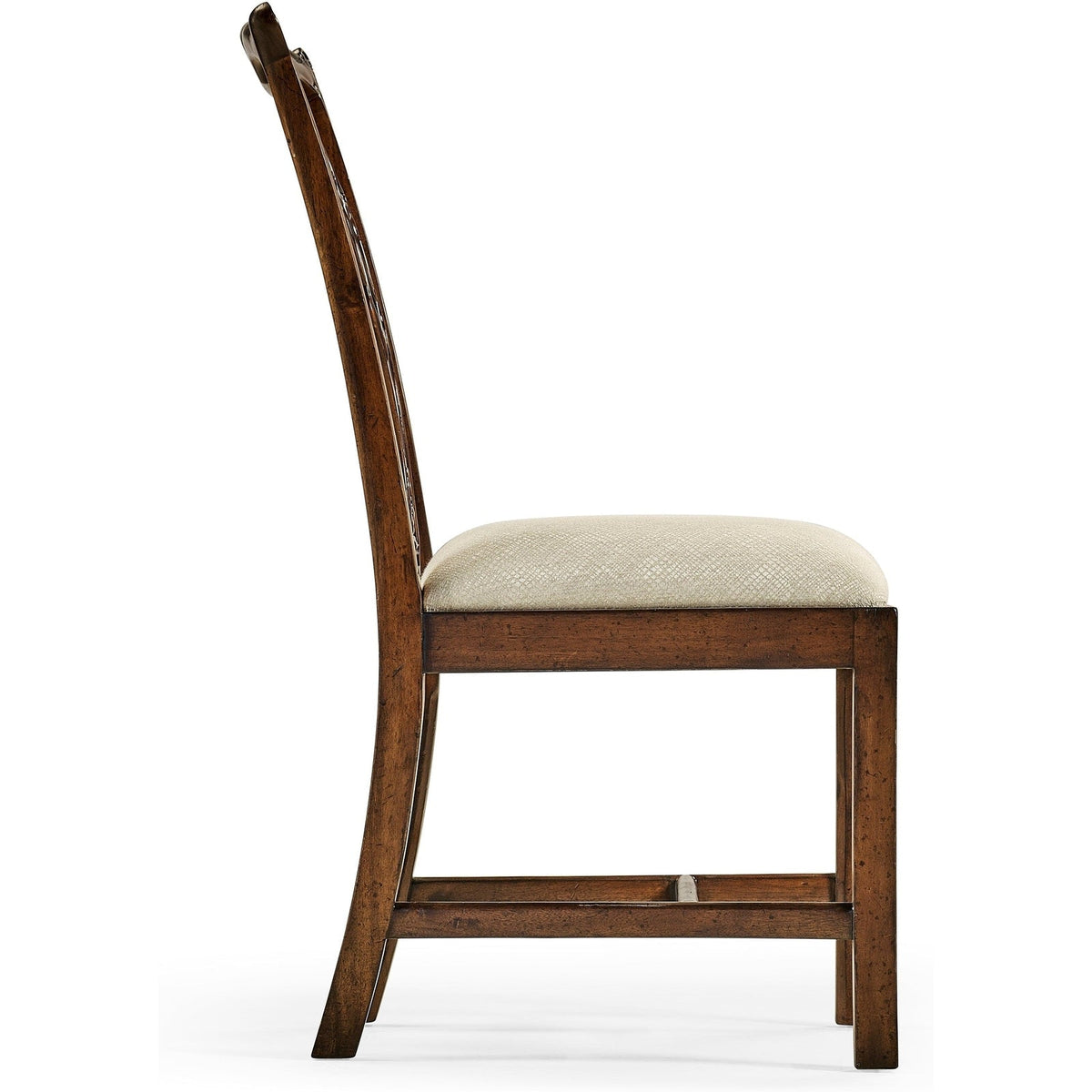 Jonathan Charles Buckingham Chippendale Style Classic Side Chair (493330-SC-MAH-F200) - Set of 2
