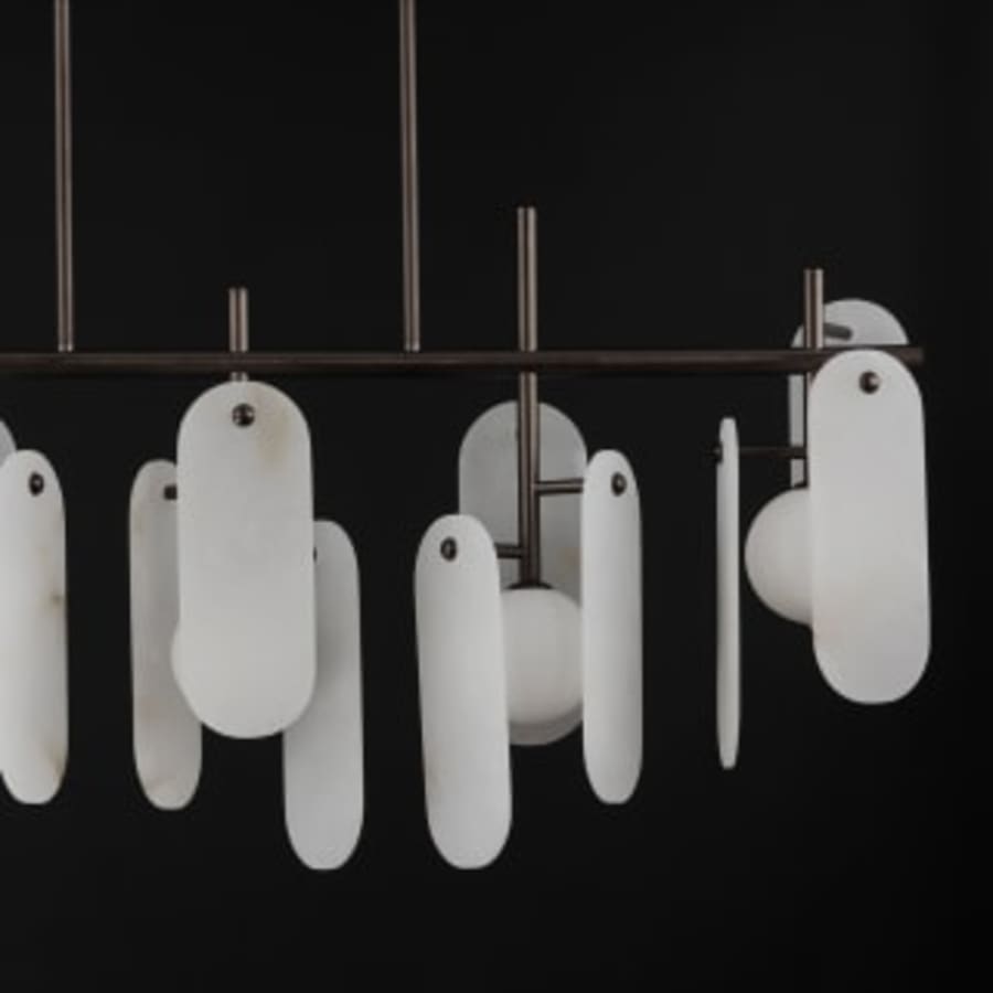 Studio M Megalith 5 Light 47" Wide LED Abstract Chandelier