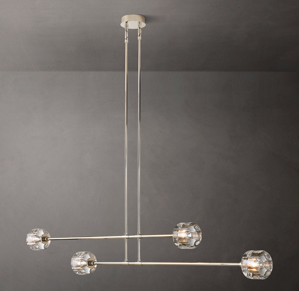 Suspended K9 Crystal Mobile Chandelier