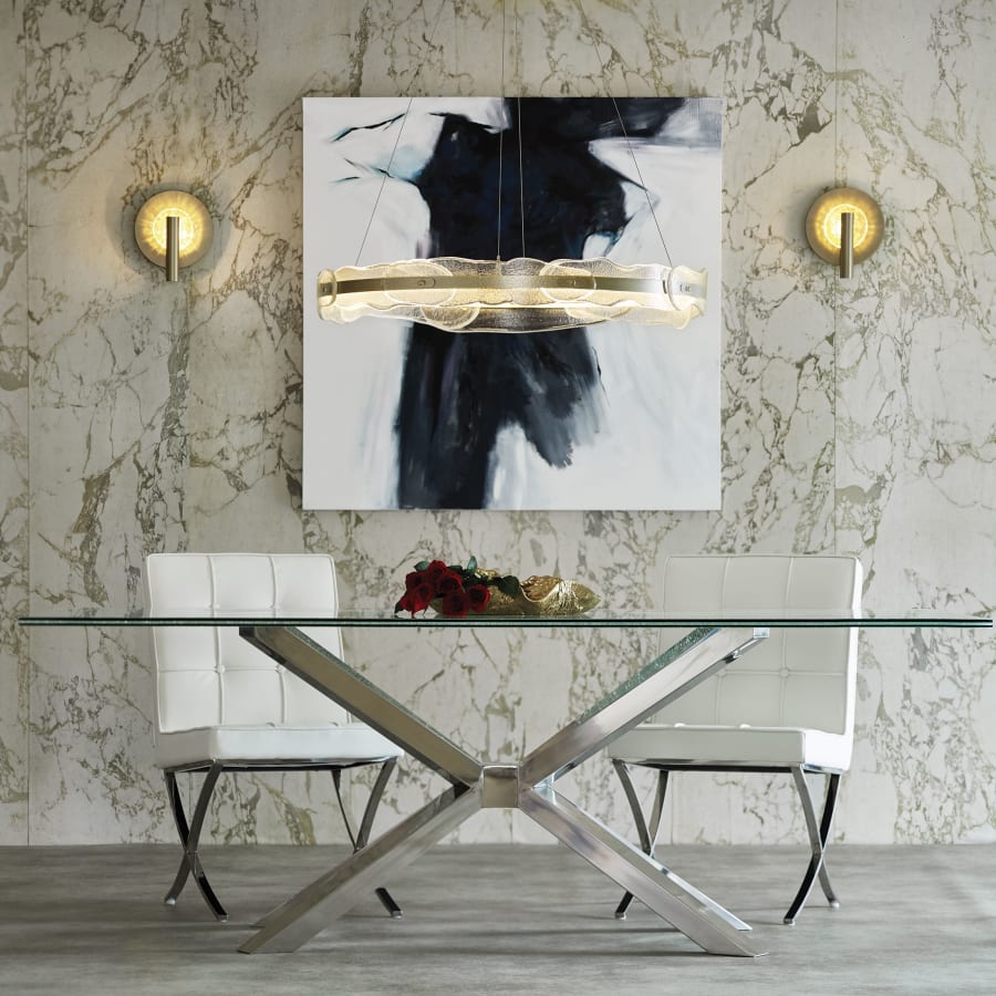 Synchronicity Solstice 35-13/16" Wide Integrated LED Ring Chandelier