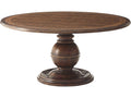 Brooksby 64 Inch Round Dining Table Mahogany and Cerejeira