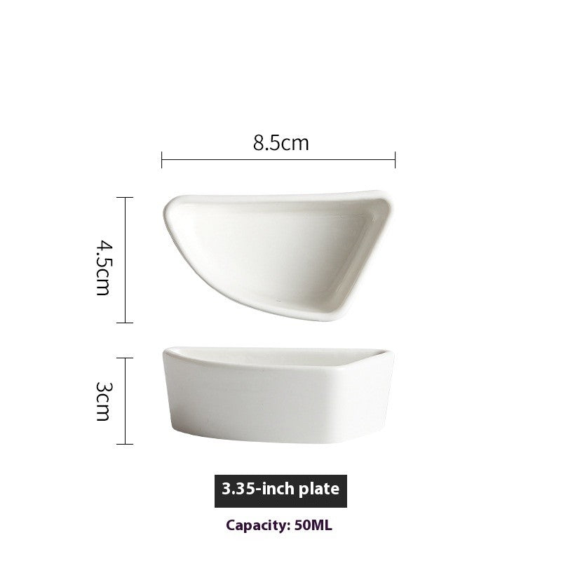 Trioslate Nordic Triangle Steak Plate