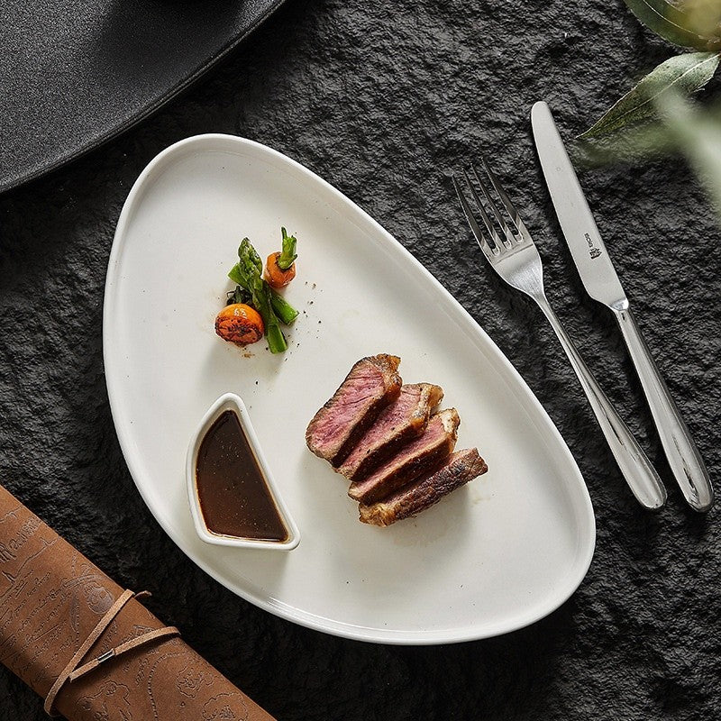 Trioslate Nordic Triangle Steak Plate