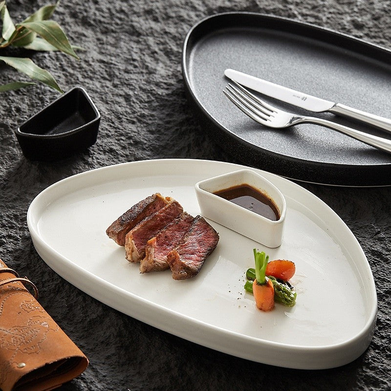 Trioslate Nordic Triangle Steak Plate