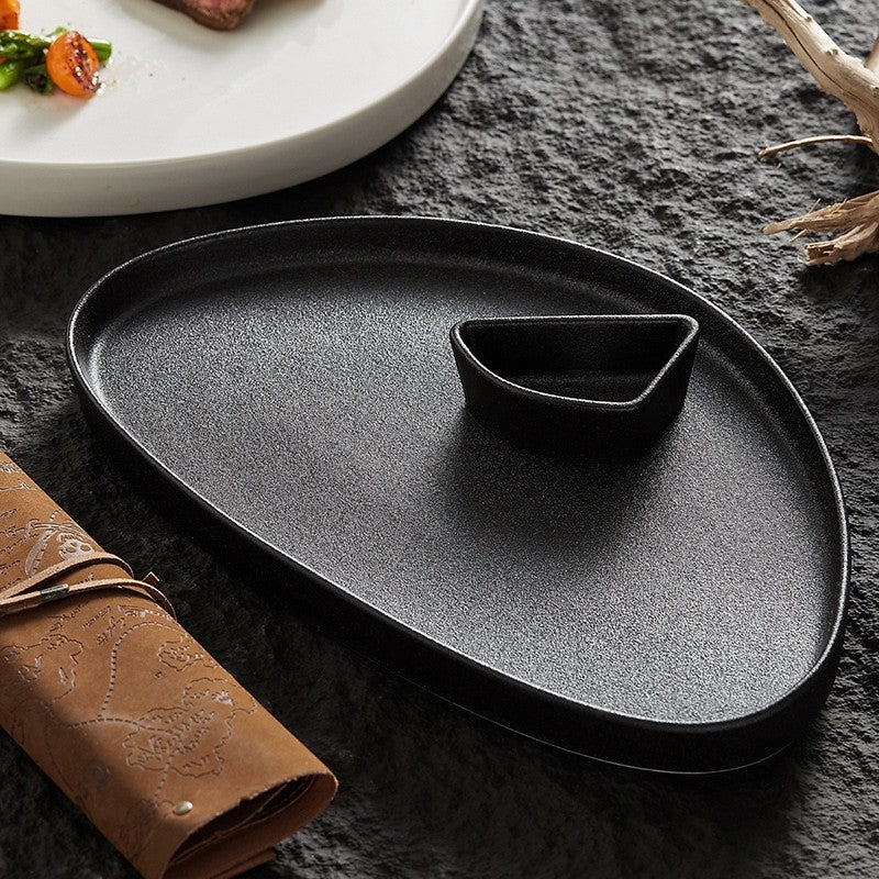 Trioslate Nordic Triangle Steak Plate