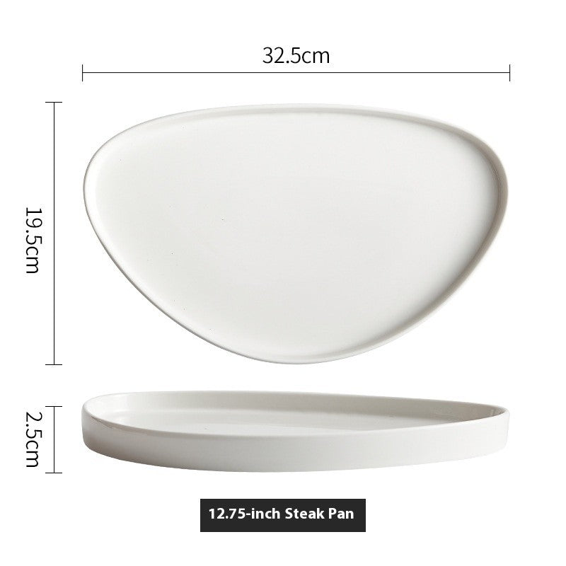 Trioslate Nordic Triangle Steak Plate