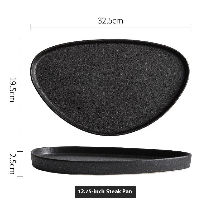 Trioslate Nordic Triangle Steak Plate