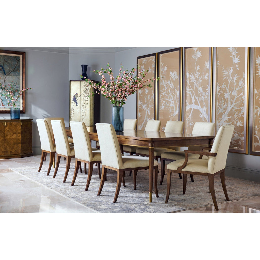 Jonathan Charles Toulouse Dining Table (500348-120L-WTL)