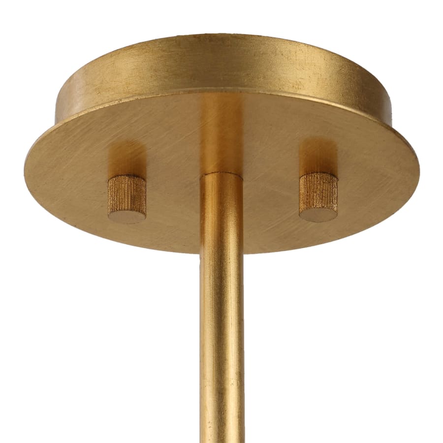 Uttermost Golden Gate 8 Light 28" Wide Drum Chandelier