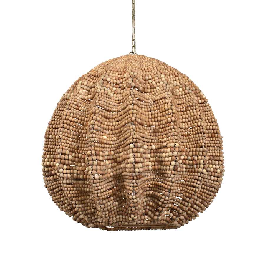 Uttermost Kauri 5 Light 30" Wide Wood Pendant