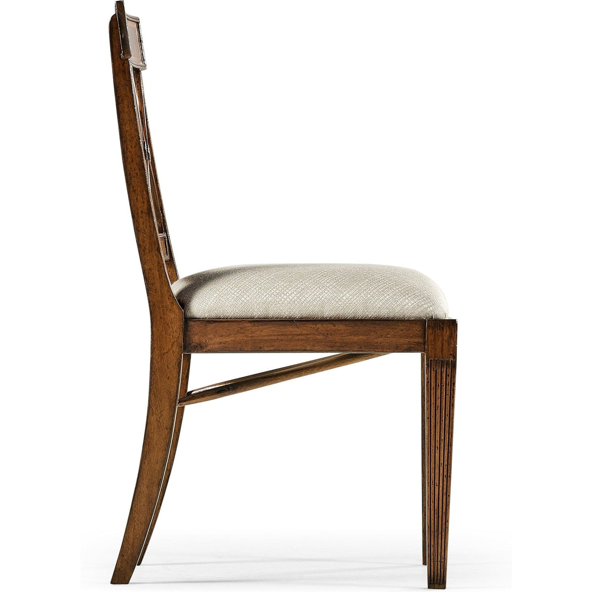 Jonathan Charles Buckingham Curved Back Side Chair (494347-SC-MAH-F200) - Set of 2