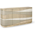 Jonathan Charles Breaker Mixed Media Credenza (500399-NDK-L037)