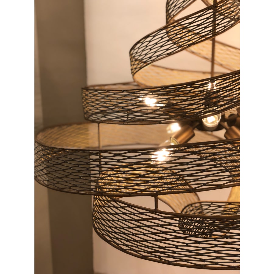 Varaluz Flow 6 Light 26" Wide Abstract Chandelier