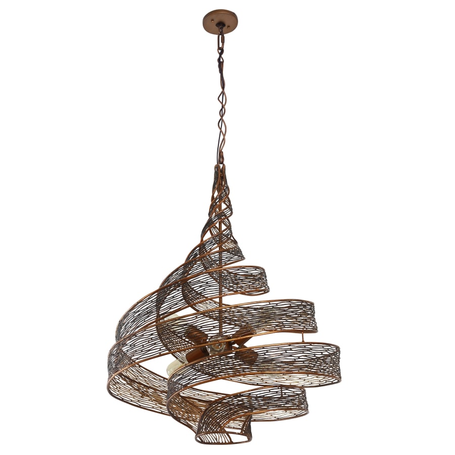 Varaluz Flow 6 Light 26" Wide Abstract Chandelier