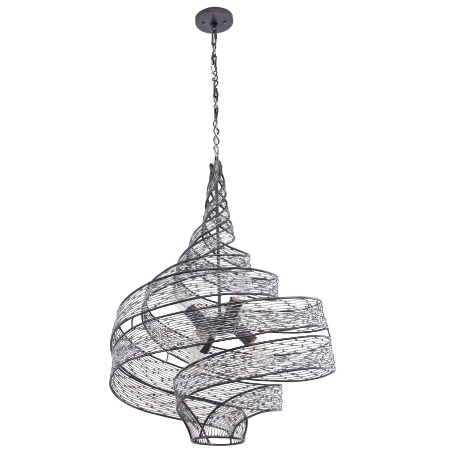 Varaluz Flow 6 Light 26" Wide Abstract Chandelier