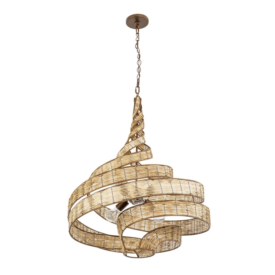 Varaluz Flow 6 Light 26" Wide Abstract Chandelier
