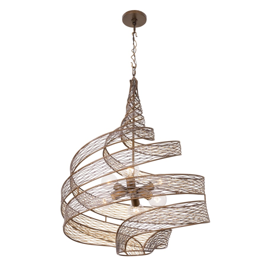 Varaluz Flow 6 Light 26" Wide Abstract Chandelier