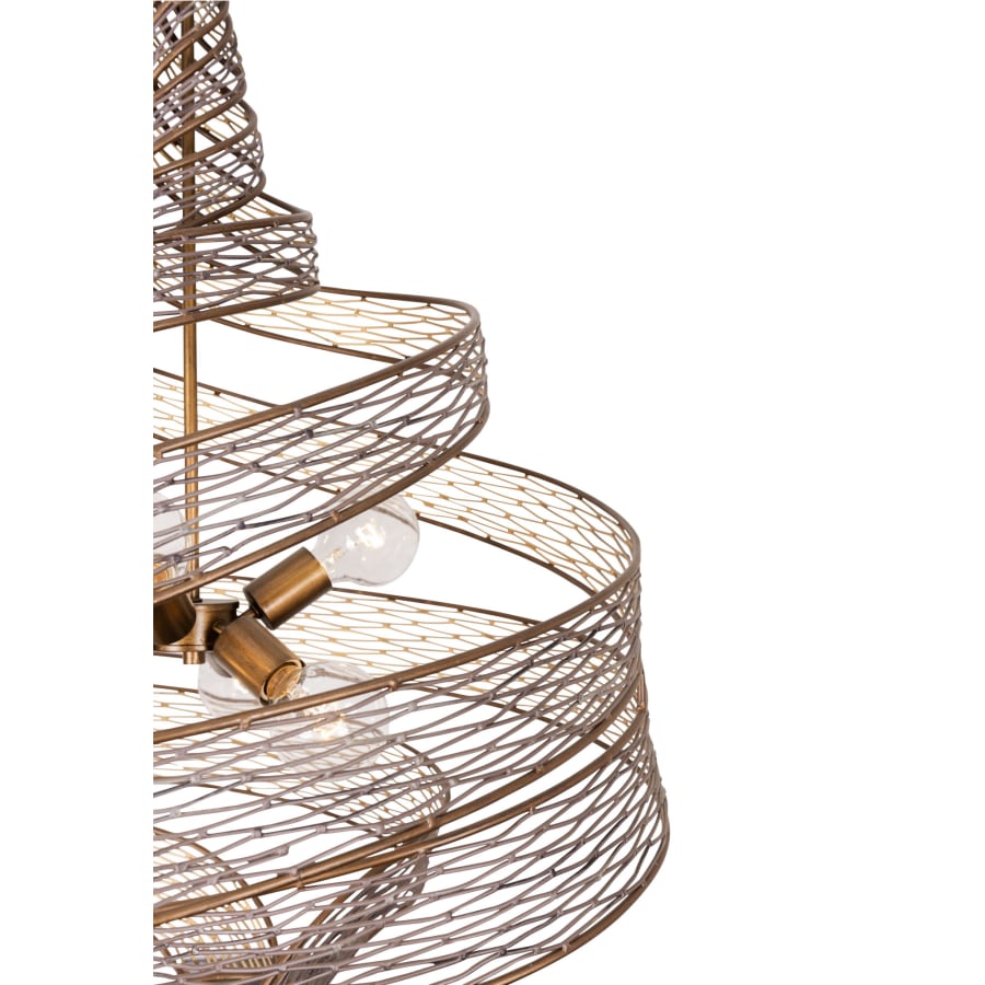 Varaluz Flow 6 Light 26" Wide Abstract Chandelier
