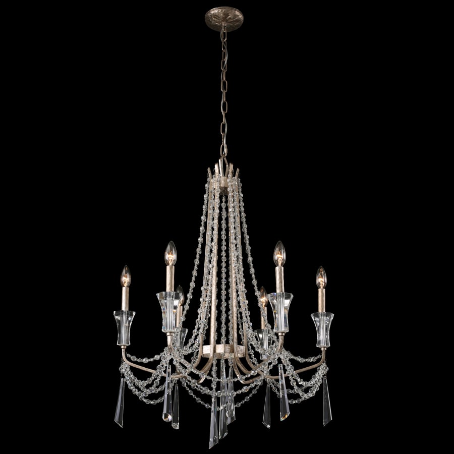 Varaluz Barcelona 6 Light 27" Wide Crystal Chandelier