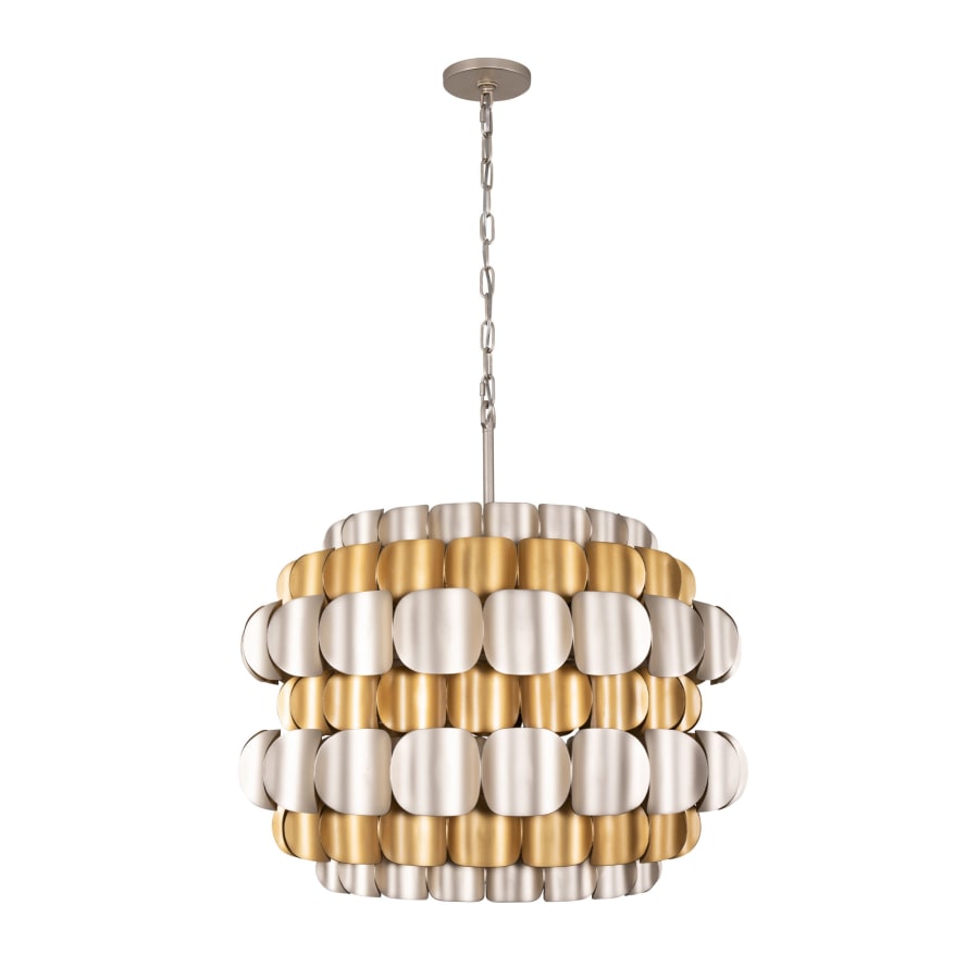 Varaluz Swoon 6 Light 27" Wide Drum Chandelier
