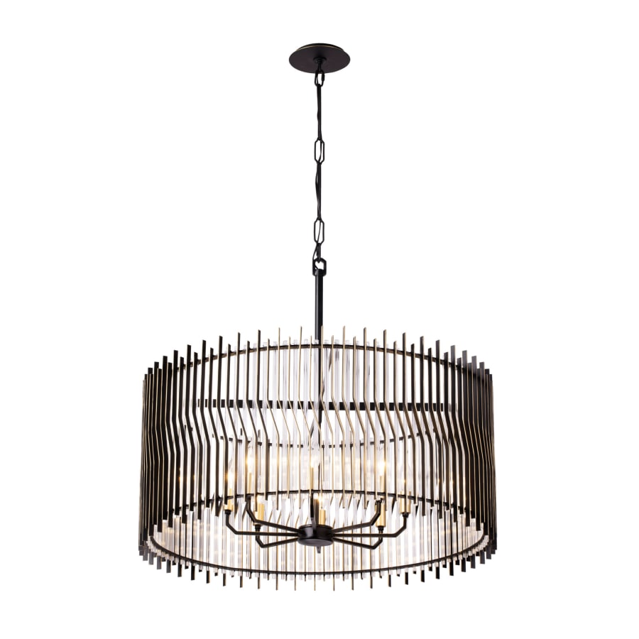 Varaluz Park Row 8 Light 32" Wide Pendant