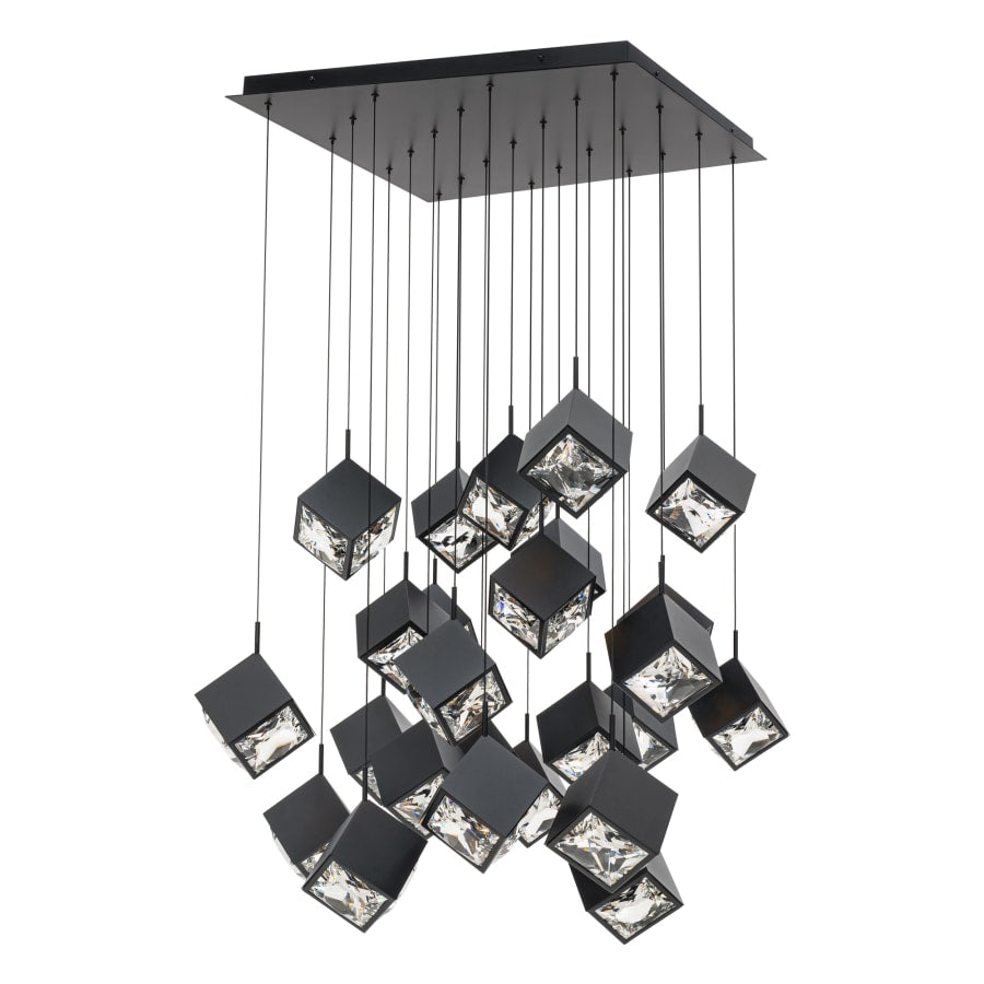 WAC Lighting Ice Cube 25 Light 32" Wide LED Multi Light Pendant