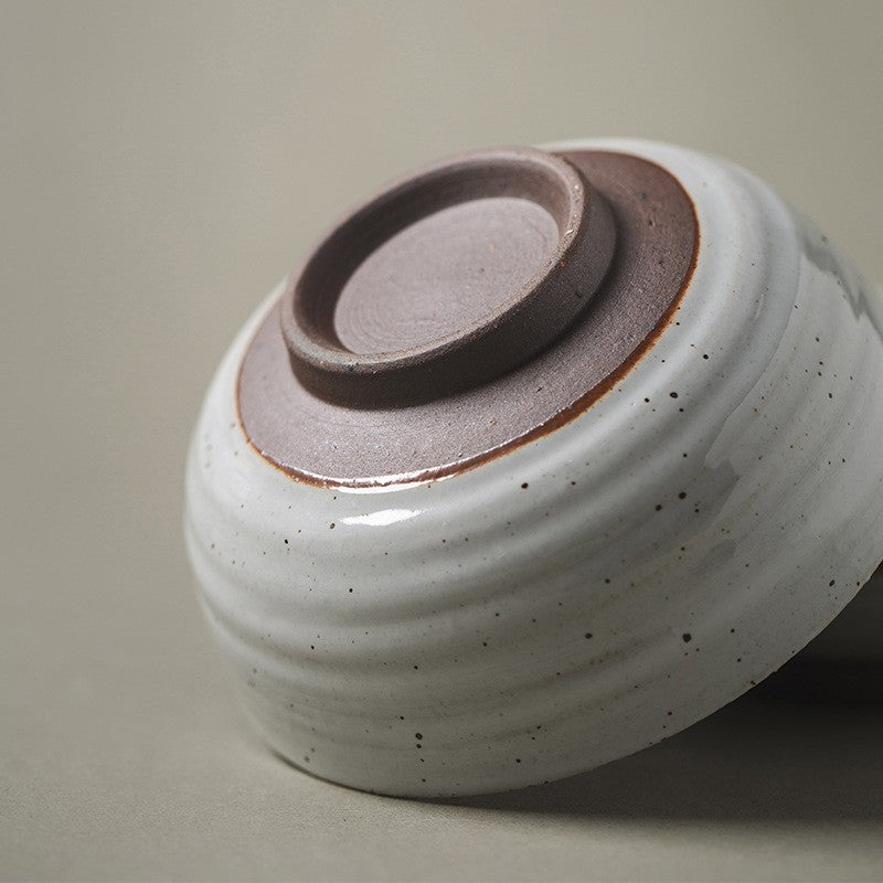 White Horse Retro Luxury Rice Bowl