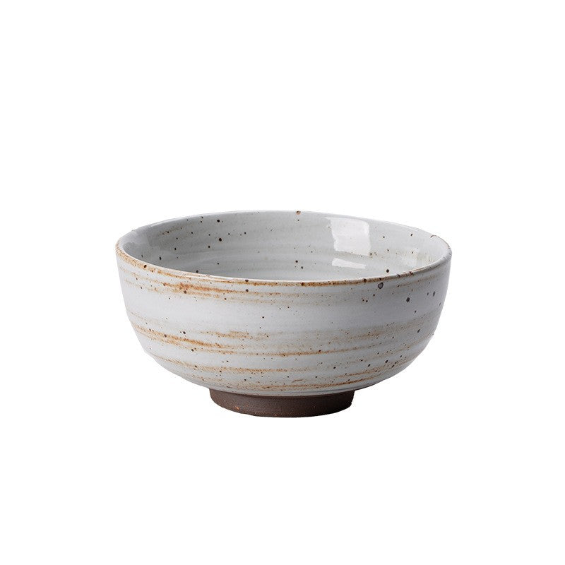 White Horse Retro Luxury Rice Bowl