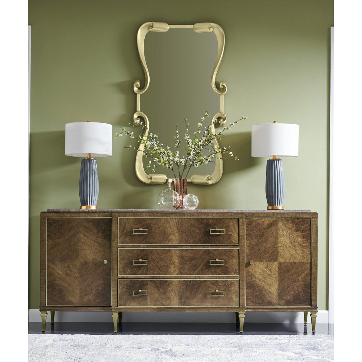Jonathan Charles Barcelona Credenza (496075-WBA)