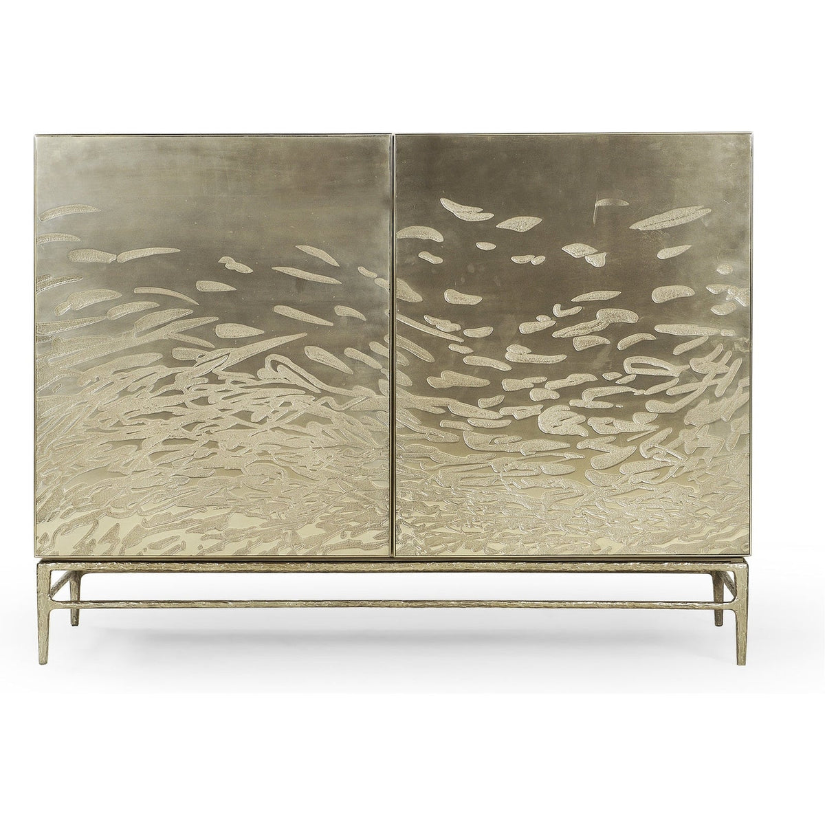 Jonathan Charles Diel Acid Etched Door Chest (500416-BLO-BSM)