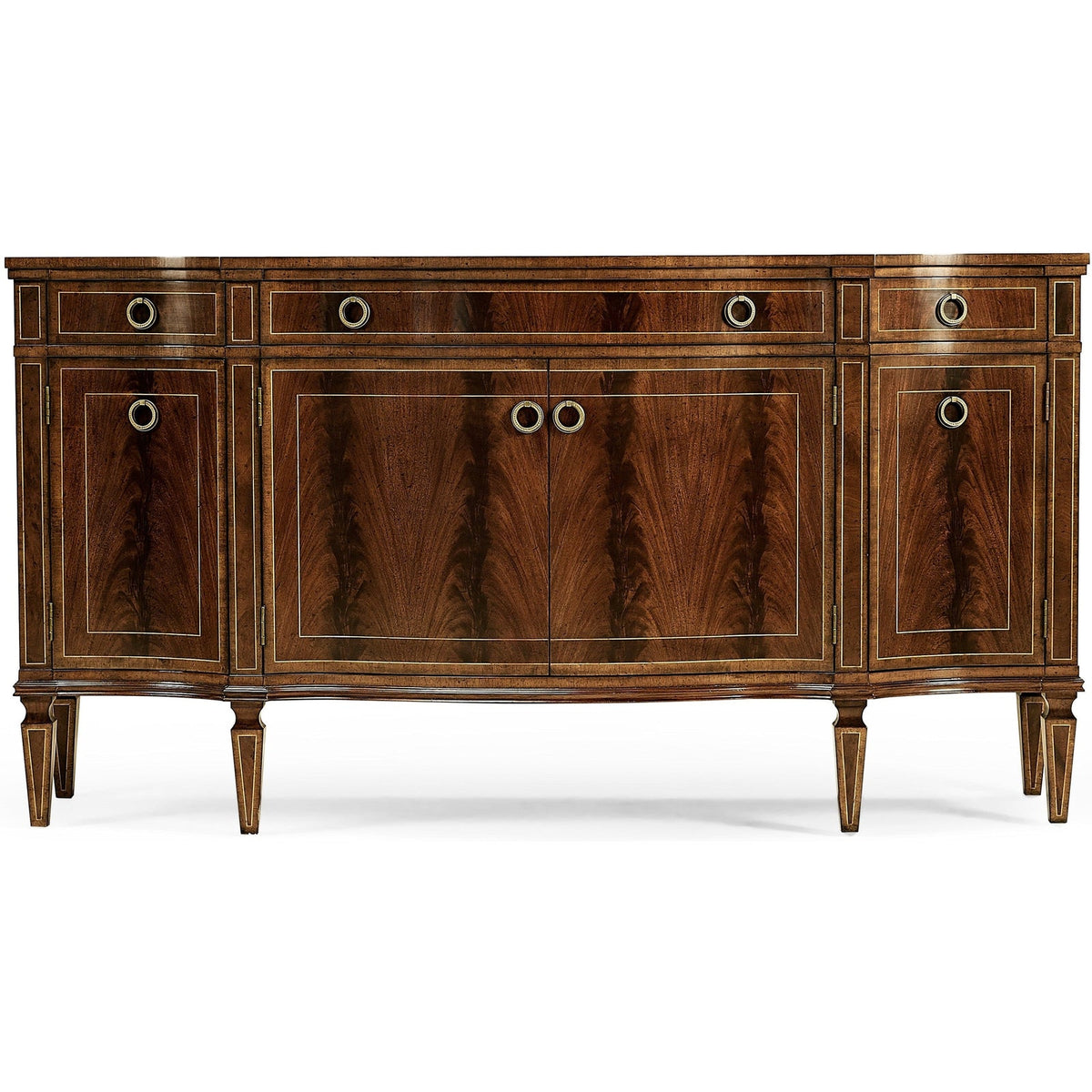 Jonathan Charles Buckingham Serpentine Sideboard (494662-MAH)