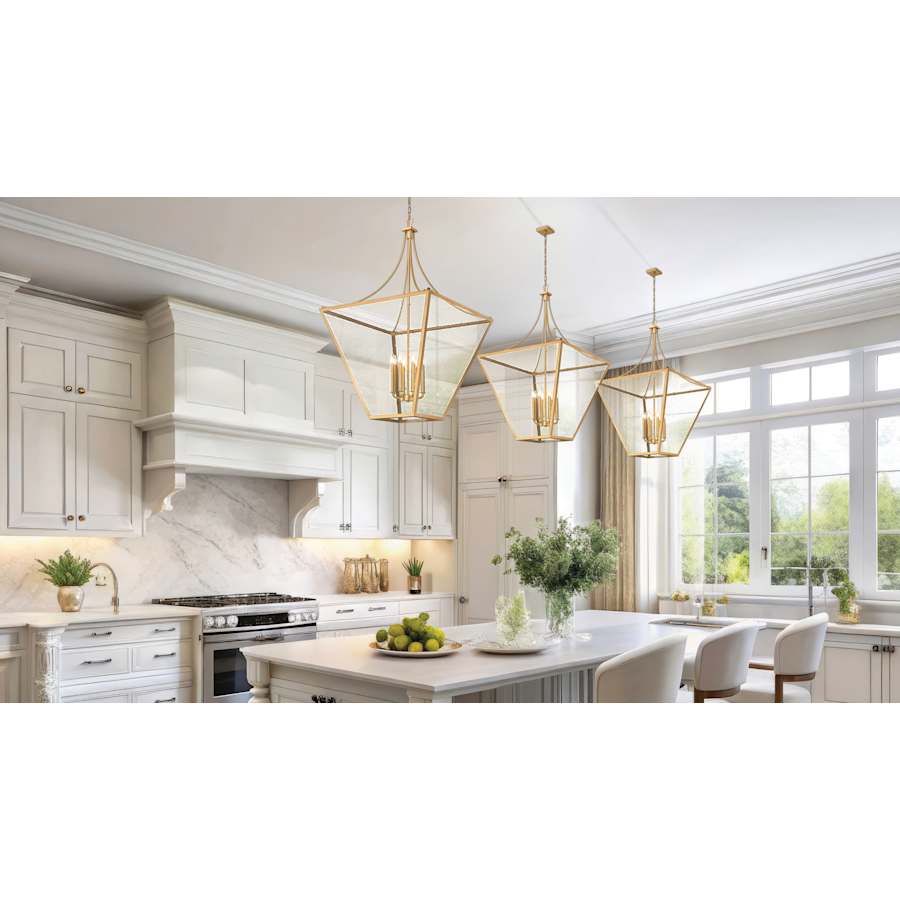 Z-Lite Montalcino 8 Light 32" Wide Taper Candle Pendant
