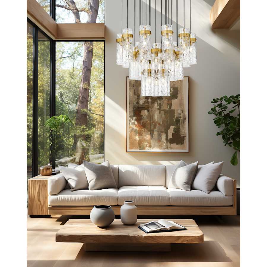 Z-Lite Fontaine 27 Light 40" Wide Chandelier