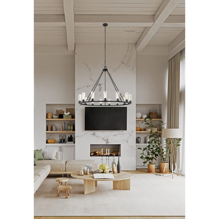 Z-Lite Titus 15 Light 63" Wide Candle Style Chandelier