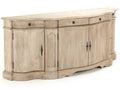 Courbe Buffet Sideboard in Ash Grey Oak Wood